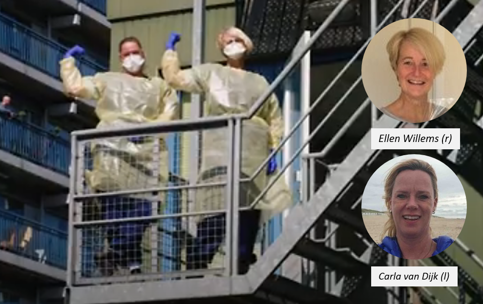 Carla en Ellen van De Zorgcirkel 