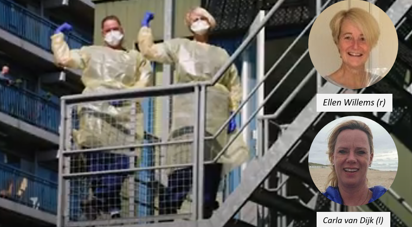 Carla en Ellen van De Zorgcirkel 