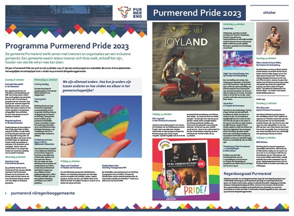 Programma Purmerend Pride 2023