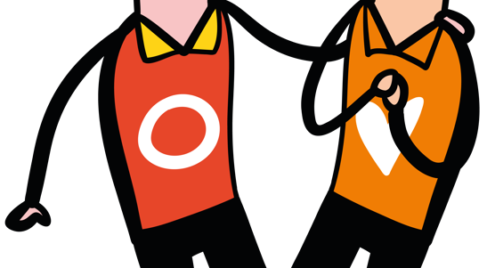 Werkgeluk En Werkplezier Twee Mensen