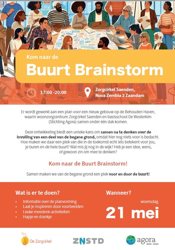 Flyer Buurt Brainstorm Afb