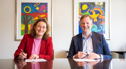 Ondertekening overeenkomst