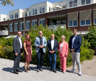 Wooncluster Zorgbehoevende Ouderen Foto